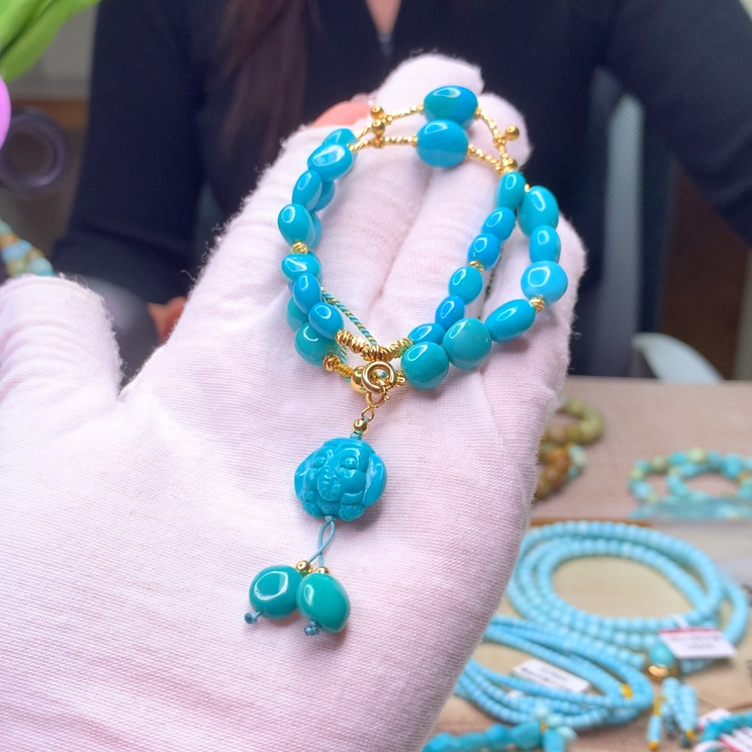 绿松石未镶嵌配饰