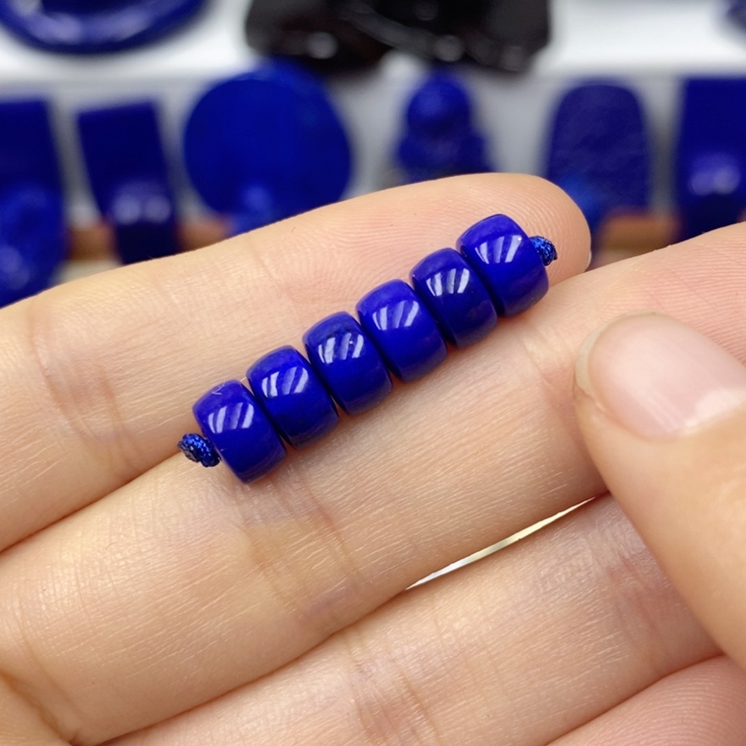 青金石颈饰未镶嵌