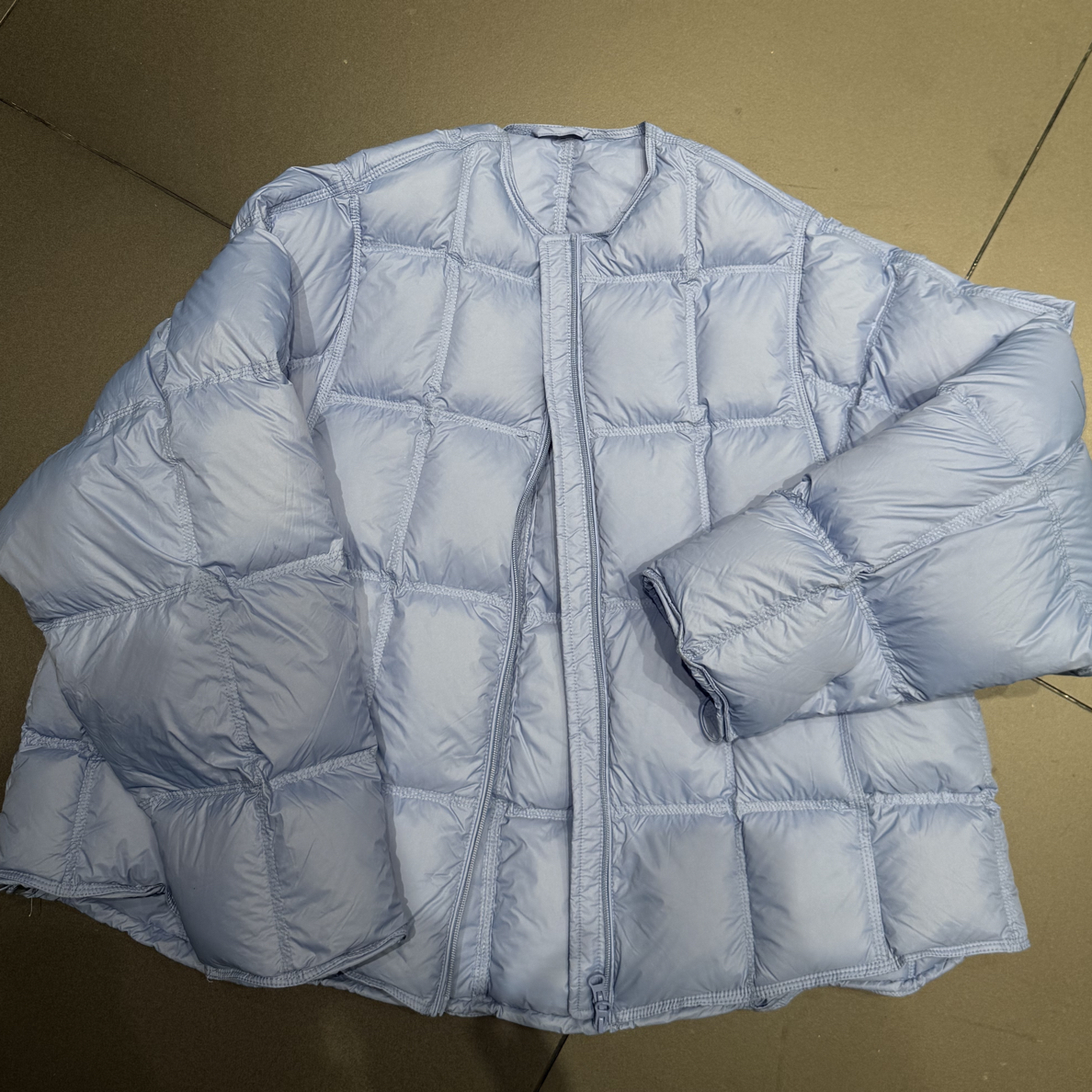 木子家豆腐块羽绒服