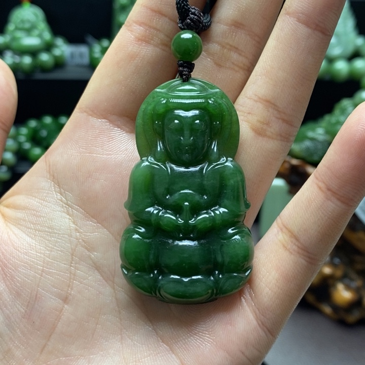 和田玉吊坠未镶嵌