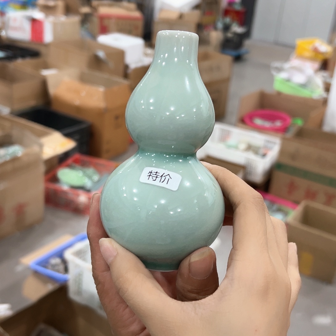 龙泉云间青瓷小米茶器