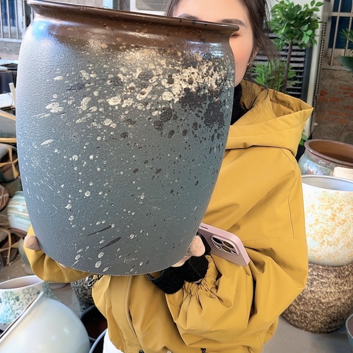 正品口25高30花盆……