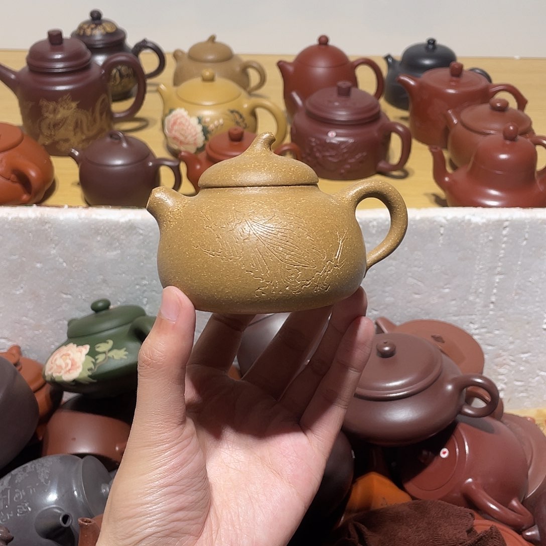 紫砂茶壶宜兴紫砂壶20