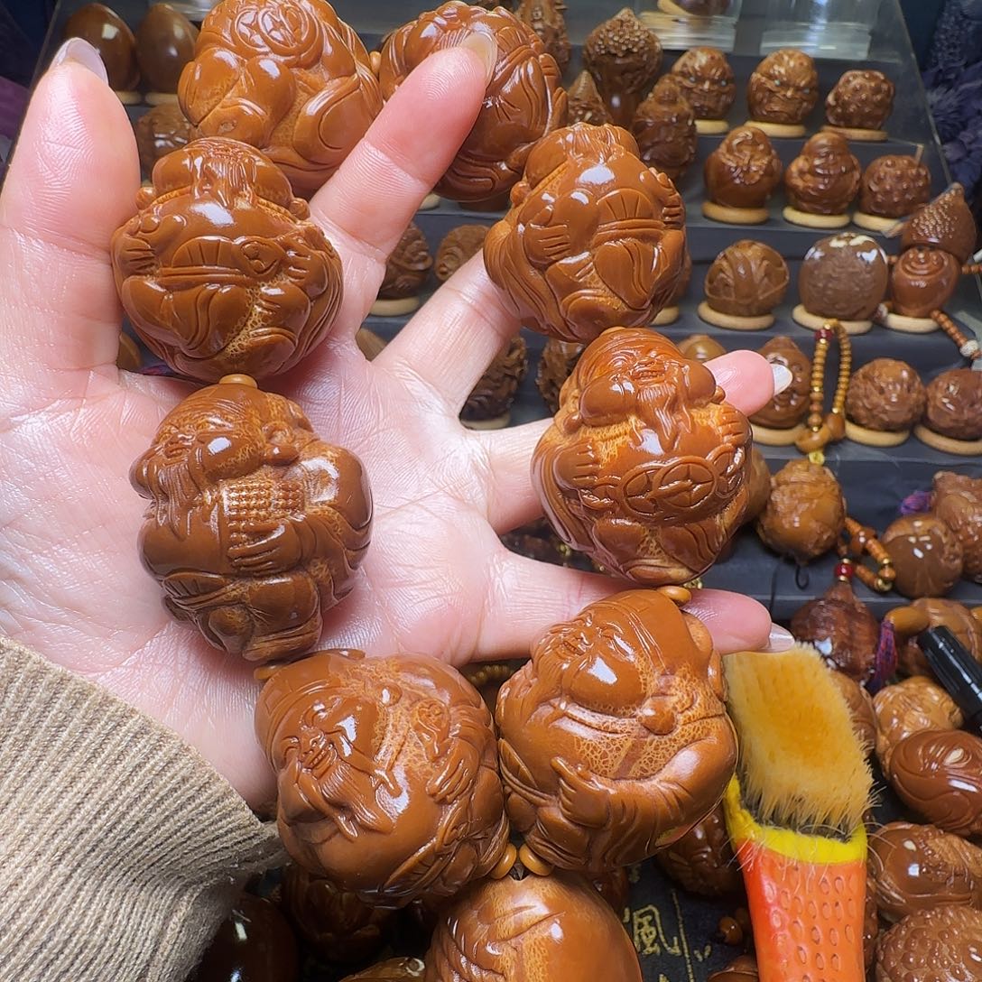 小***六橄榄核手串/手链财神4.0左右