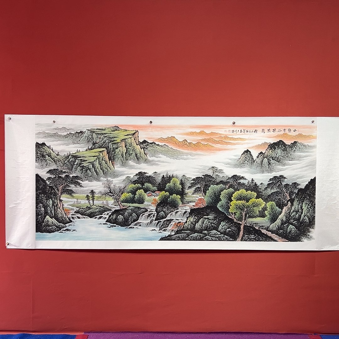 国画李川浦画家作品