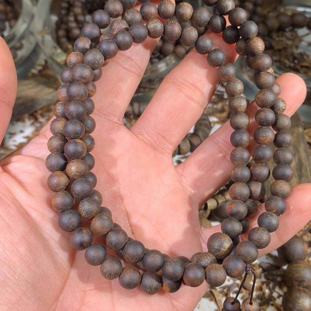沉香手串温*棋楠沉香