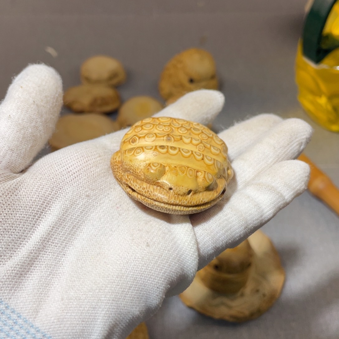 竹根雕扁蟾111111111111111