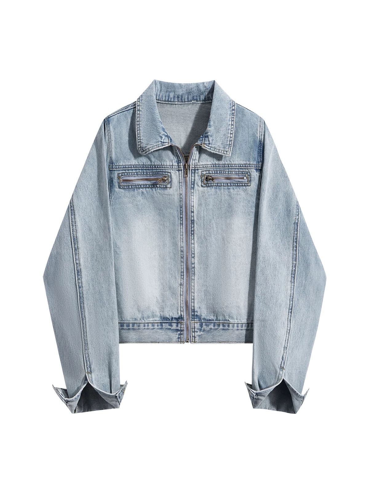 主播推荐701-750外套网红复古宽松外套款休闲女时尚牛仔百搭外套