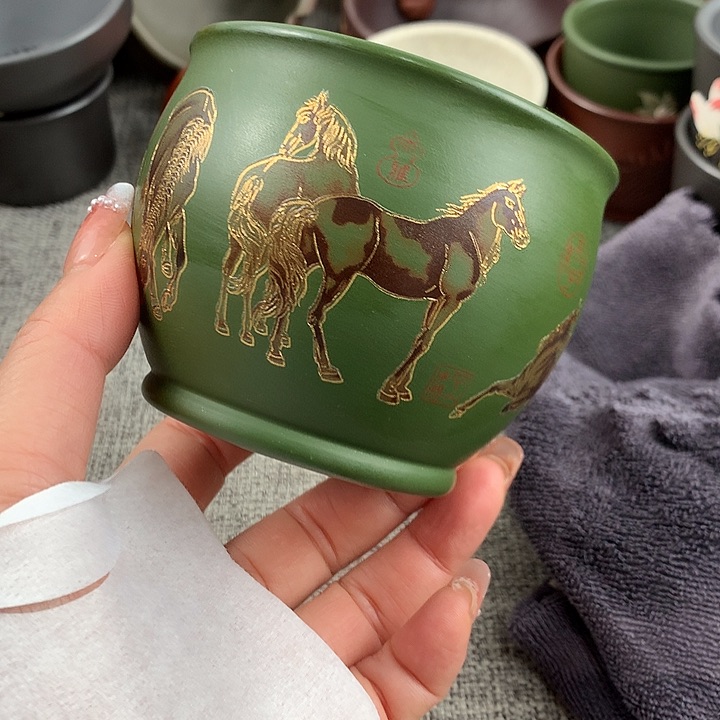 紫砂茶杯高端主人杯