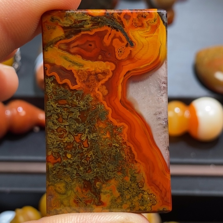 玛瑙/玉髓未镶嵌挂件