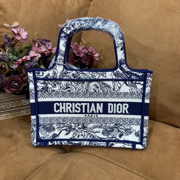 99新 DIOR/迪奥 迷你动物园老花托特