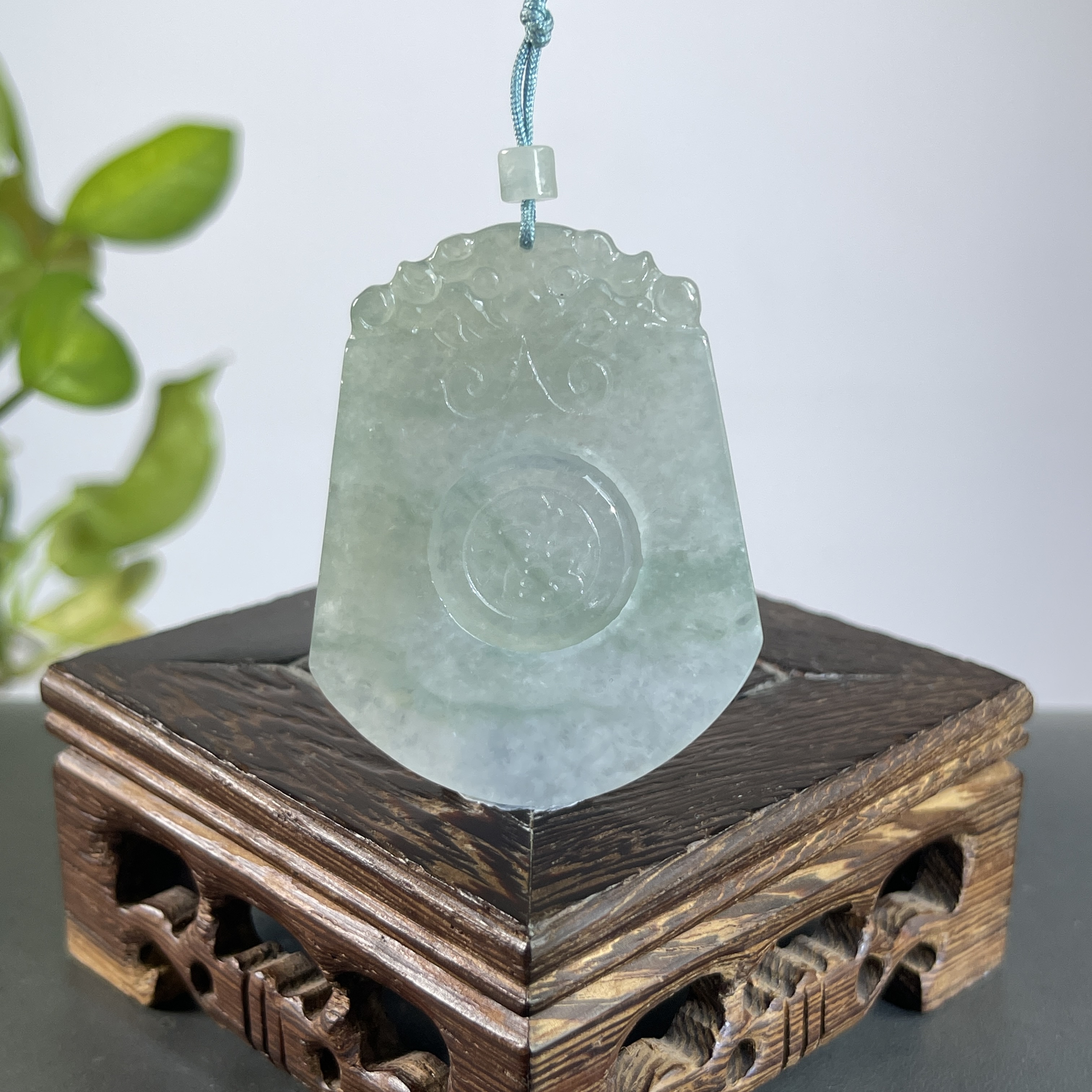 JGA15-65   天然缅甸A货翡翠  时来运转