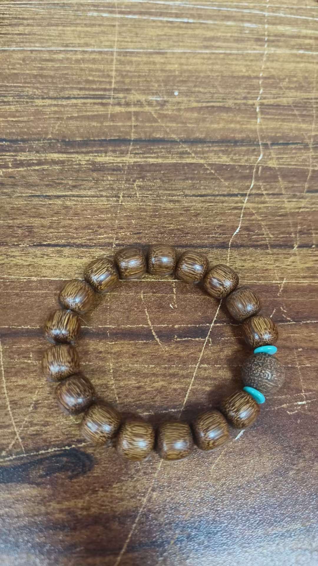 一类精品 天然野生老料 黄花梨  手链S013