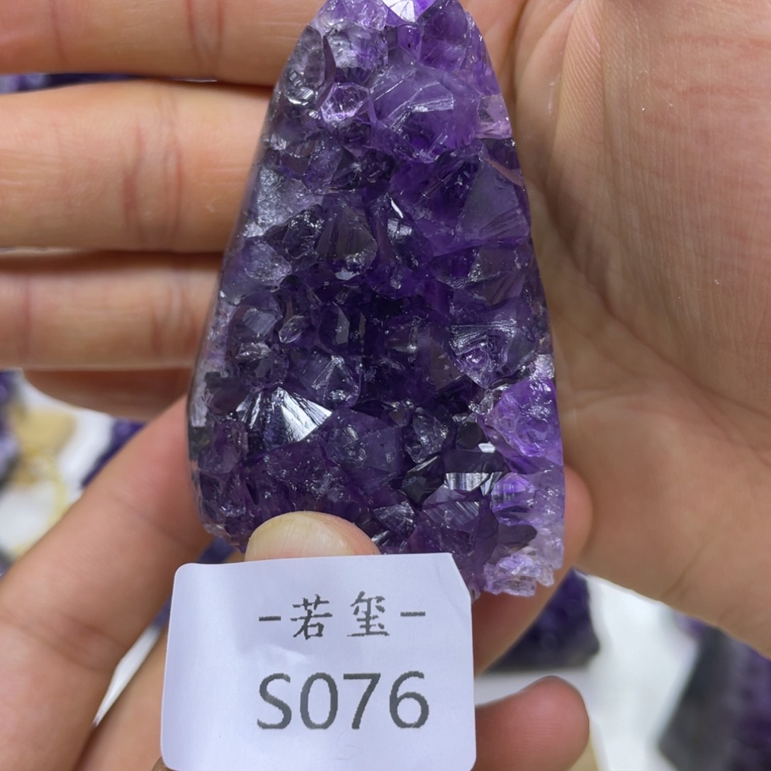 未镶嵌紫晶大型摆件（非配饰）s076