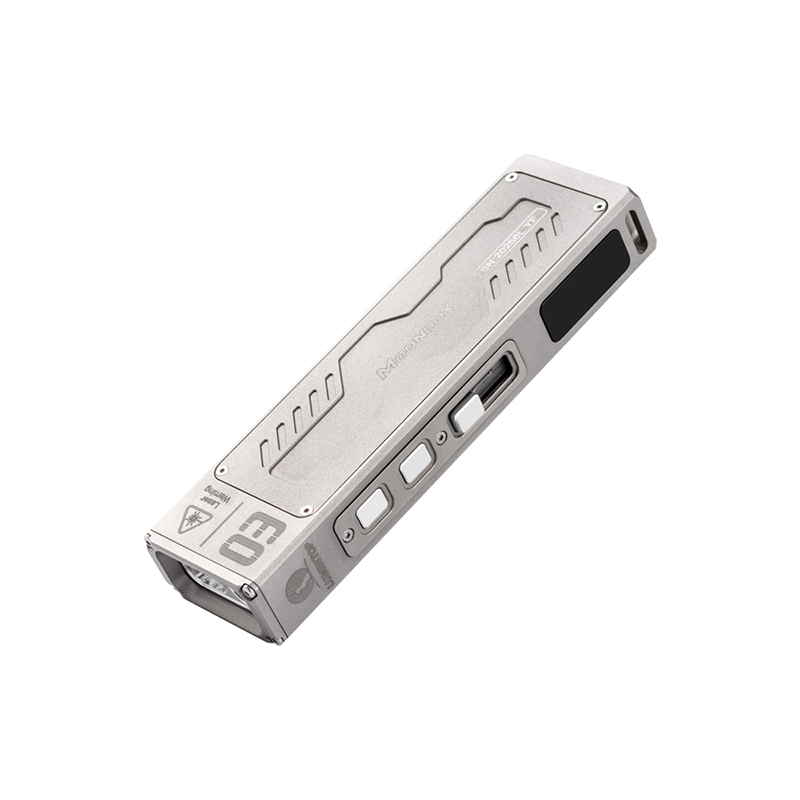 雷明兔 月光宝盒V3.0钛合金喷砂版 多功能强磁扁平户外手电筒