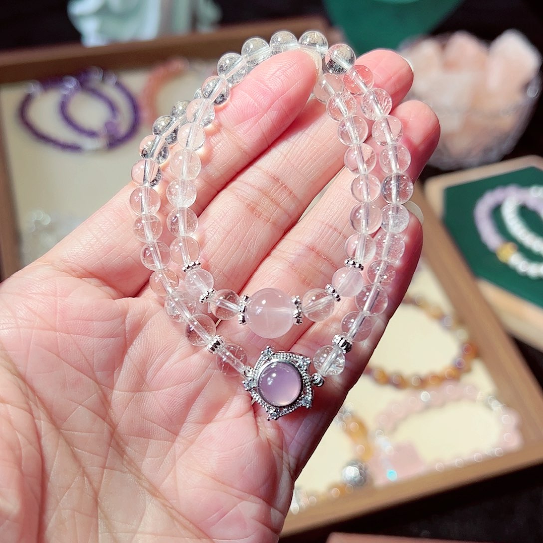 水晶手链未镶嵌白