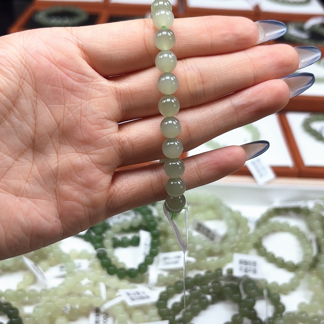 未镶嵌和田玉手串萍c