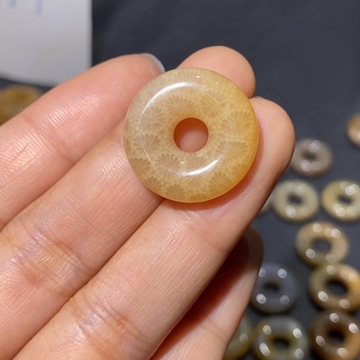 【闪购商品】未镶嵌珊瑚玉硅化玉