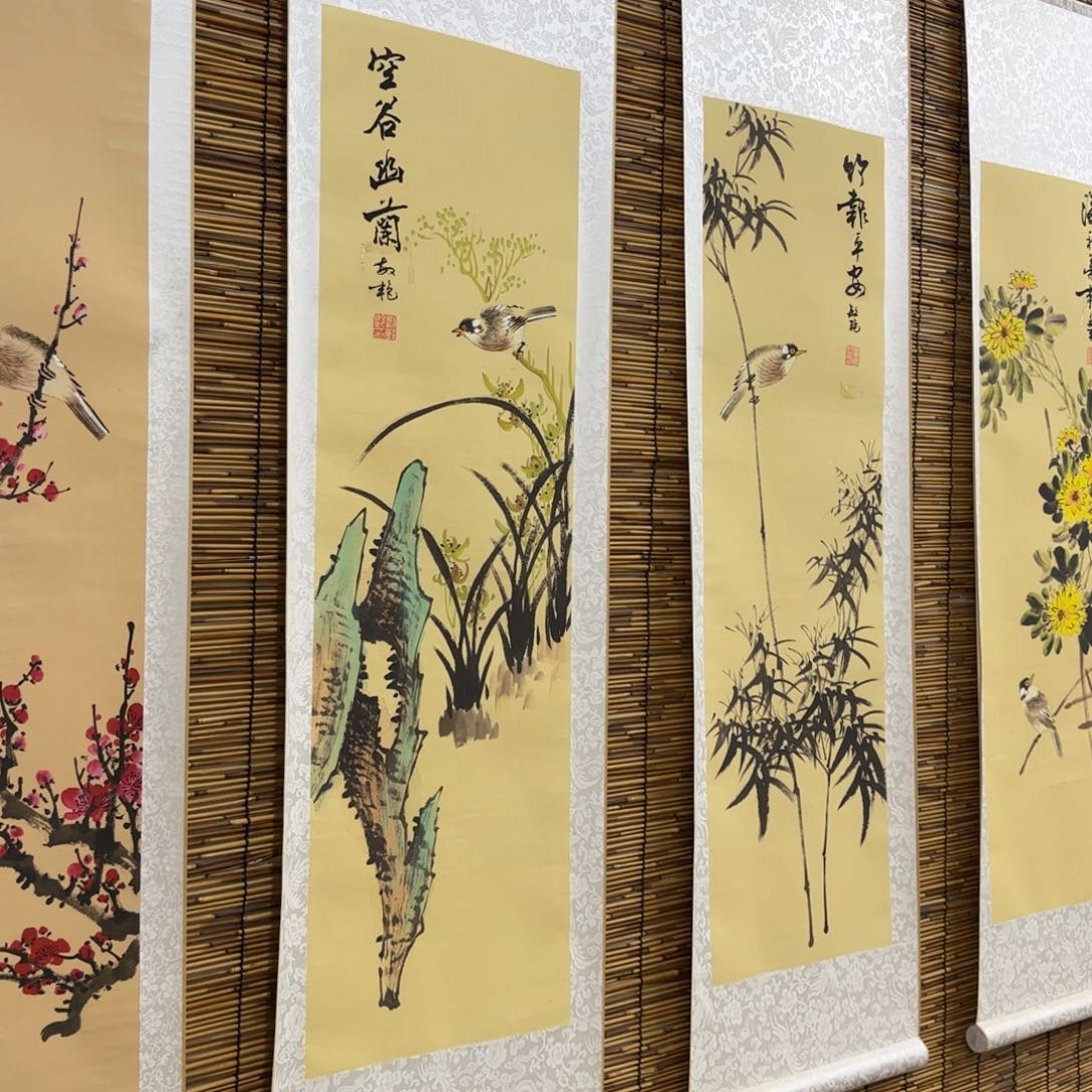 QB四幅一套作品！带证书！只限一单 