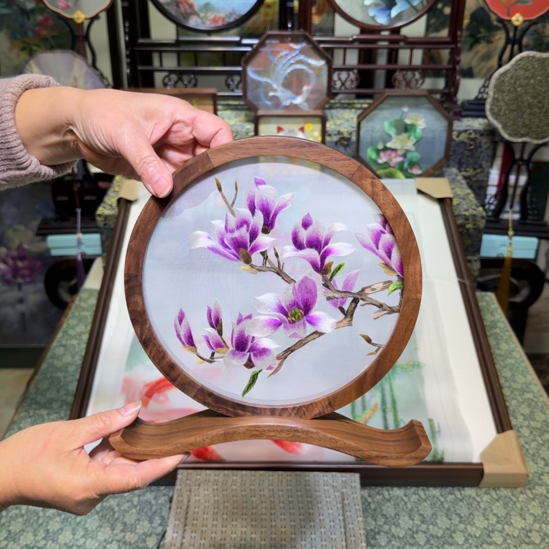 刺绣手工苏绣工艺制作技艺精湛