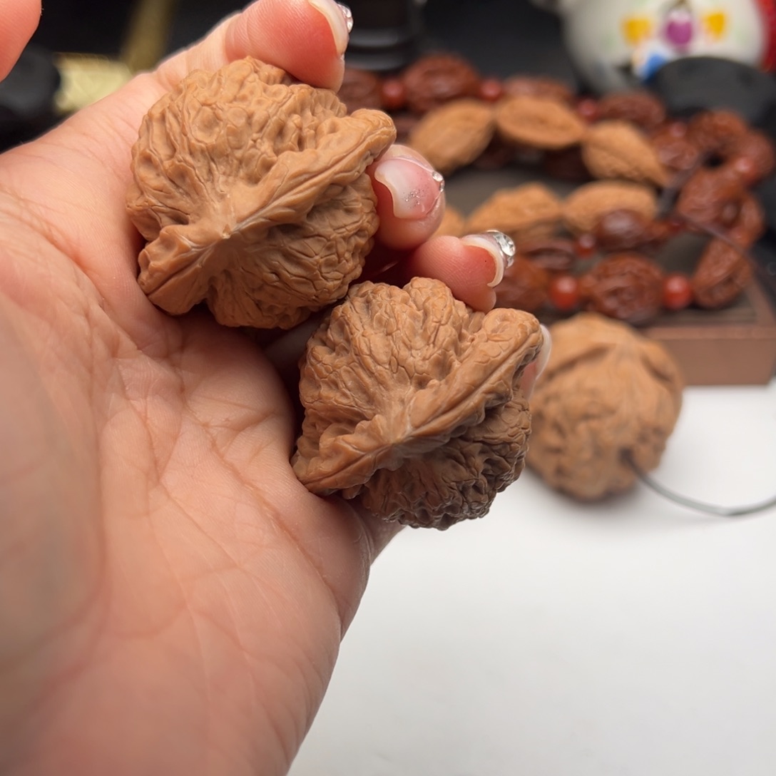 文玩核桃把件金公子42