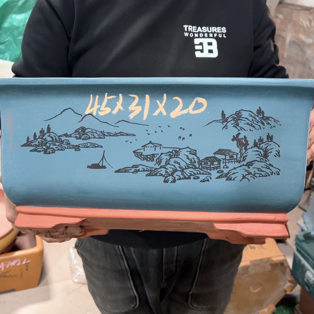 紫砂花盆紫砂花盆