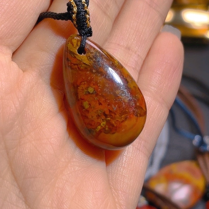 玛瑙/玉髓吊坠(不含链)未镶嵌