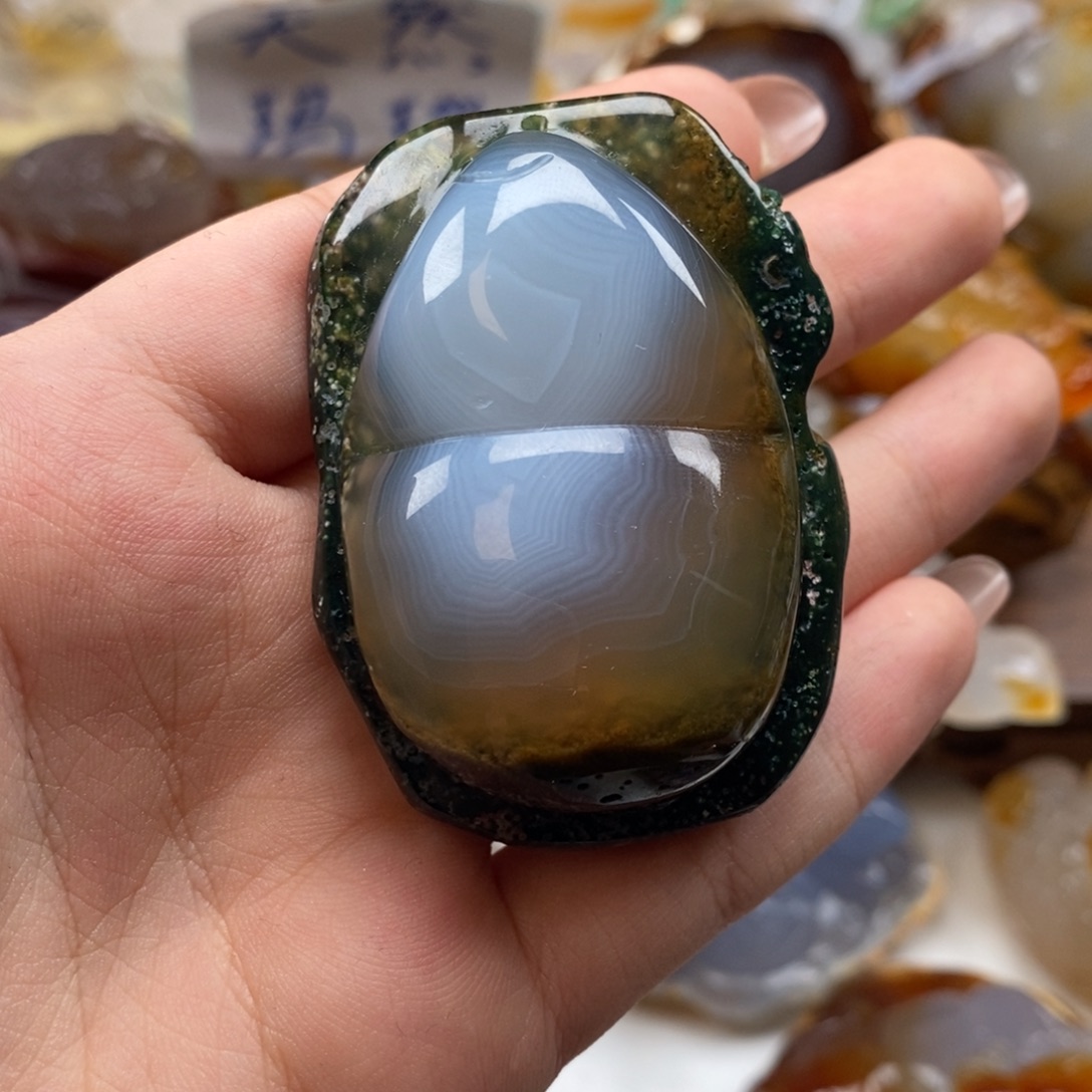 玛瑙/玉髓未镶嵌颈饰