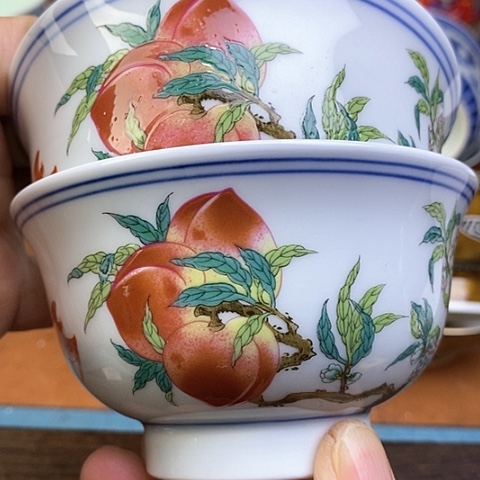 景德镇陶瓷藏式茶碗