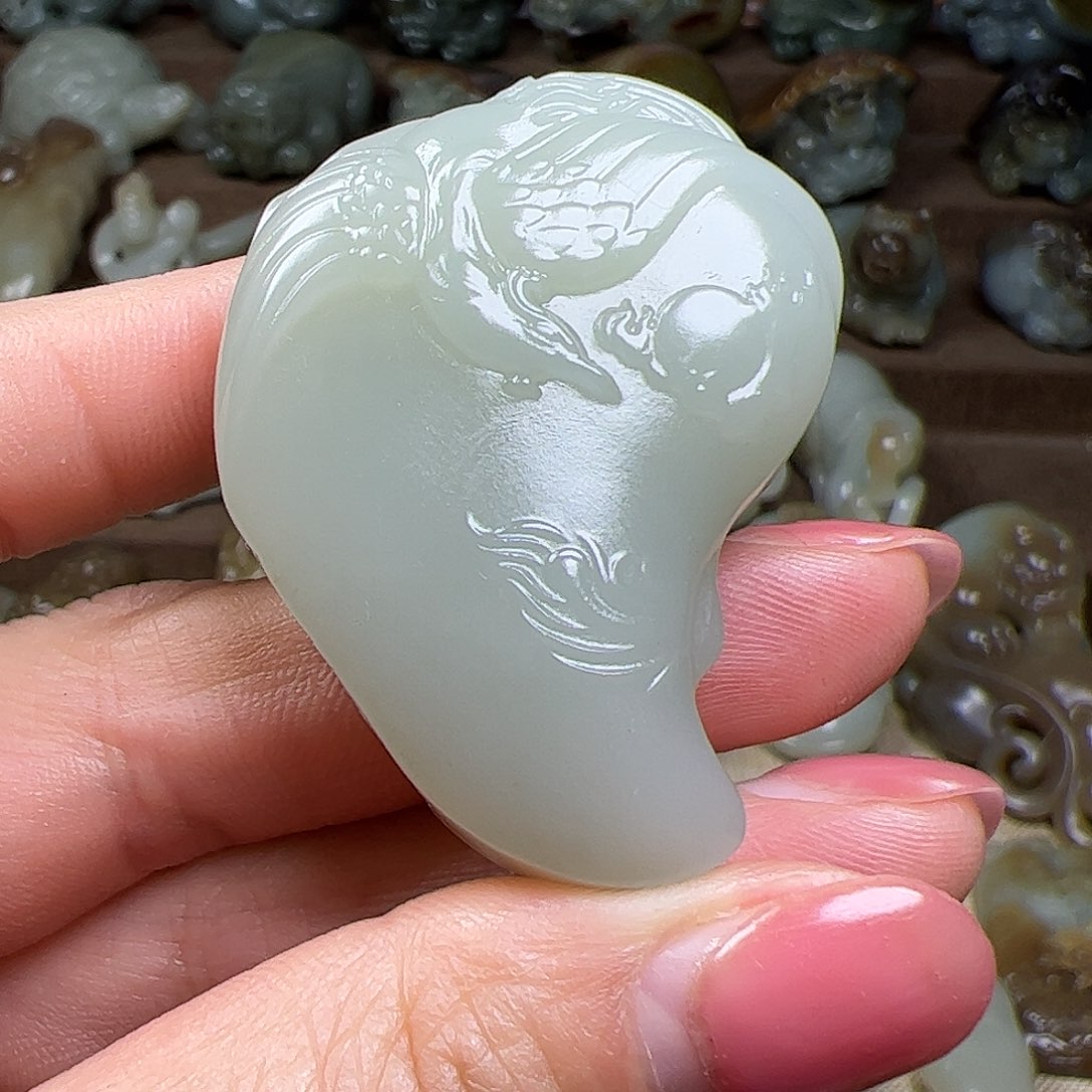 和田玉挂件未镶嵌