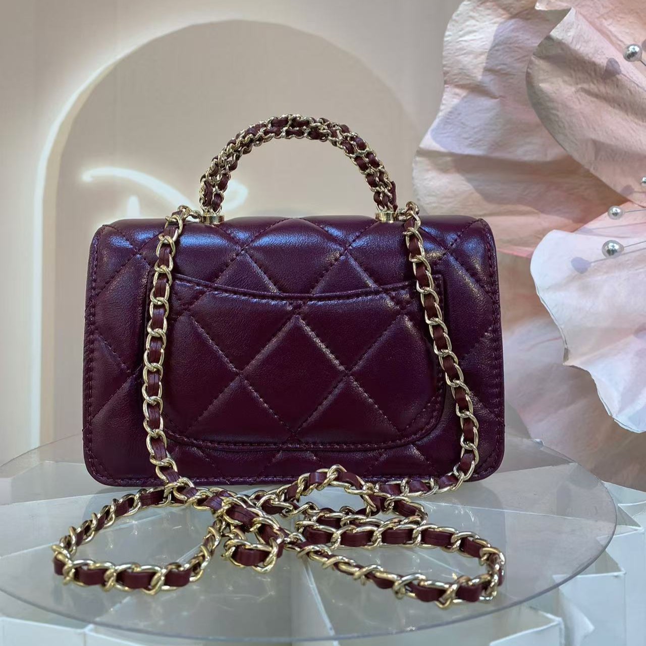 简约百搭高级感2025新大容量女包6828红