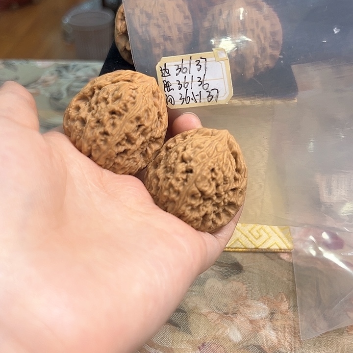 文玩核桃把件南将石