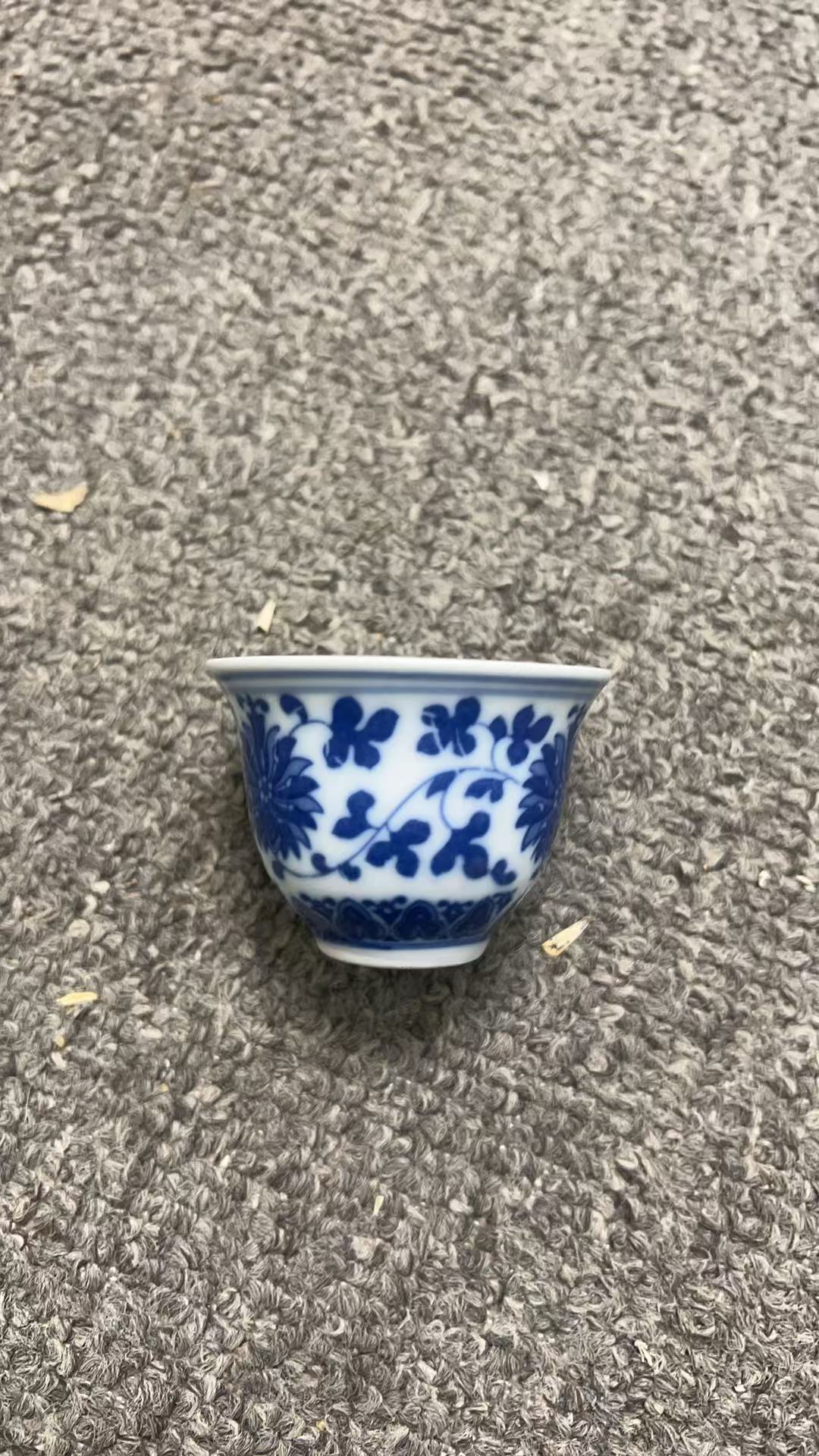 景德镇青花小主人杯