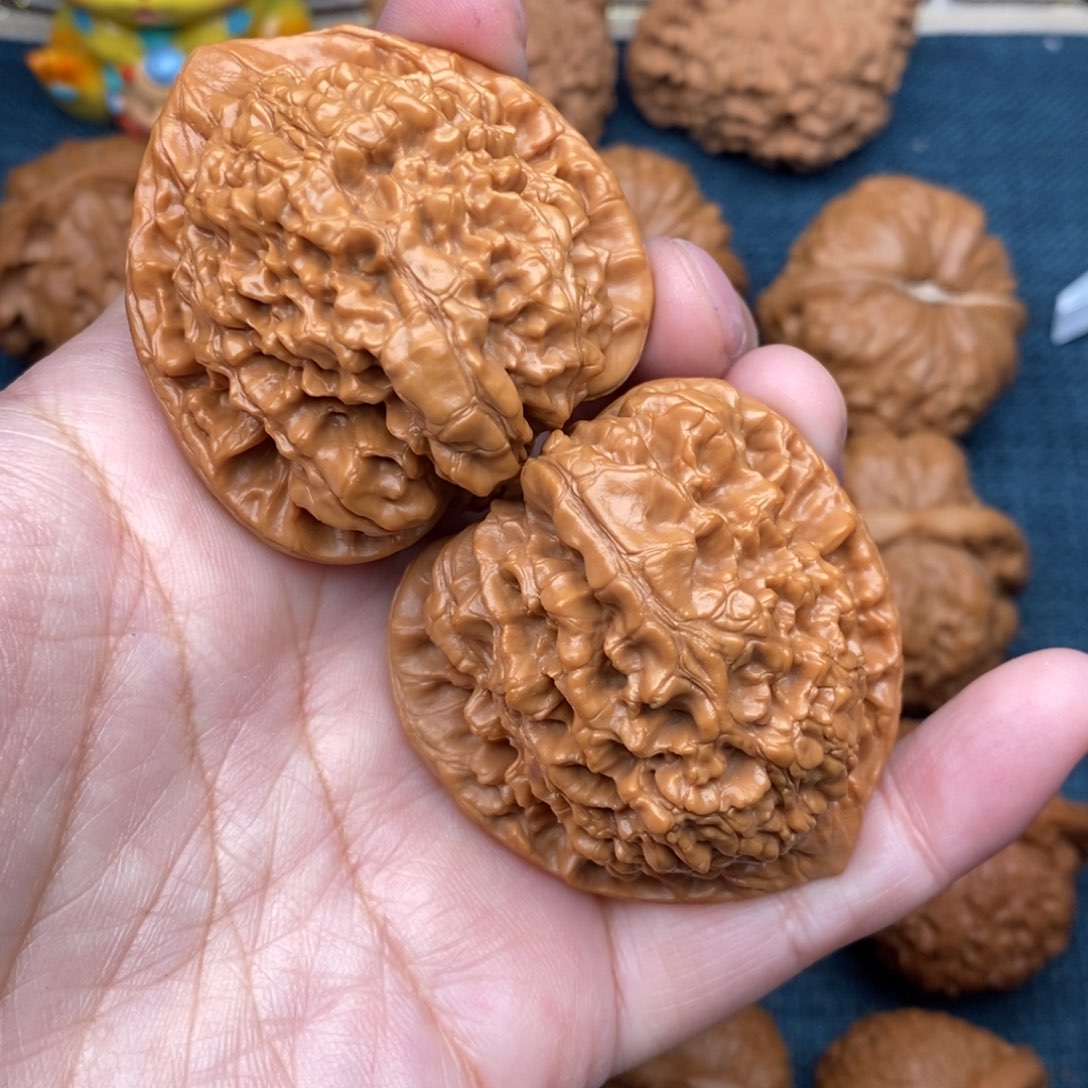 文玩核桃把件45老树原桩官帽