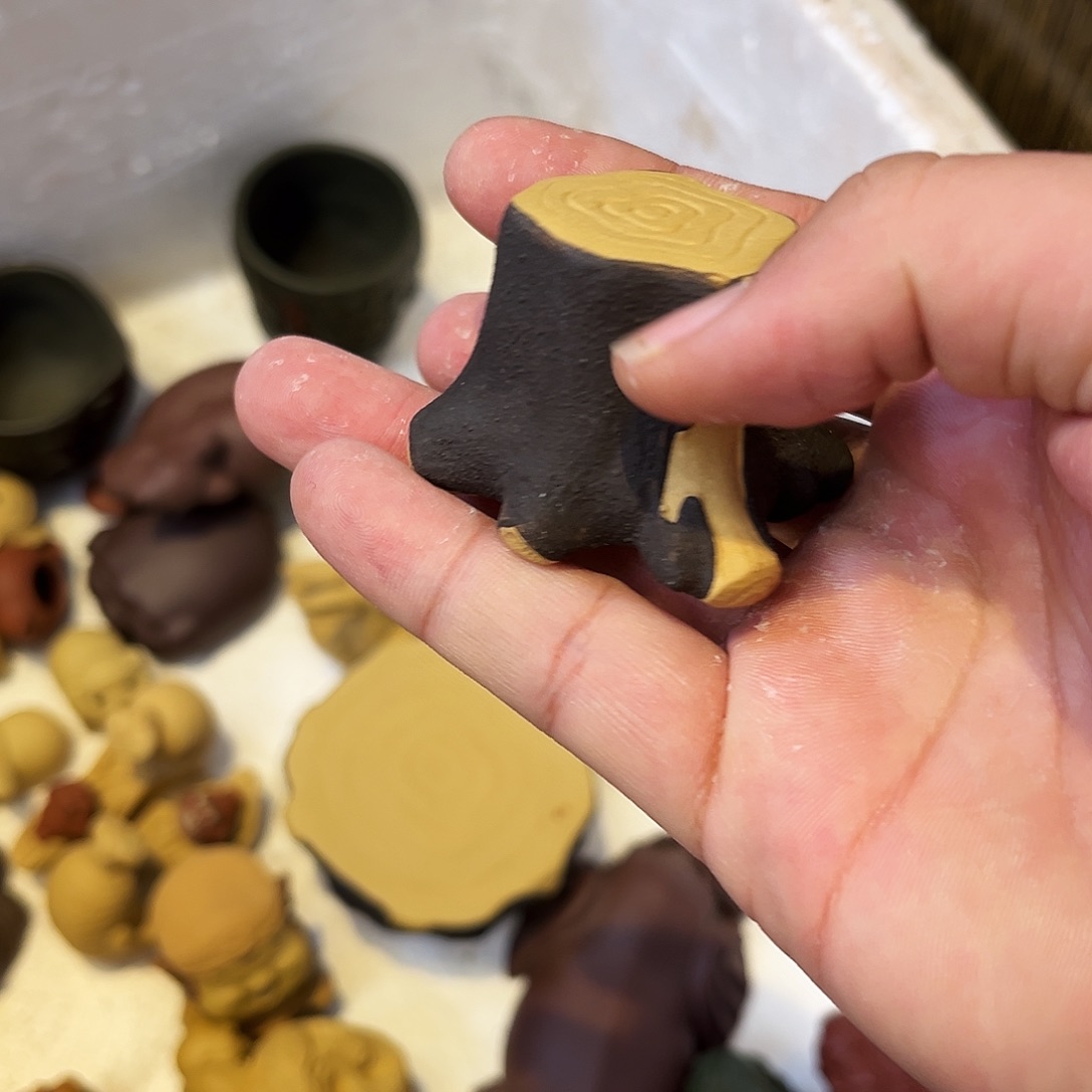 茶杯紫砂高端紫砂雕塑