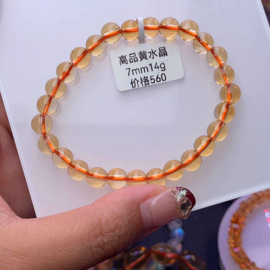 水晶手链未镶嵌手链