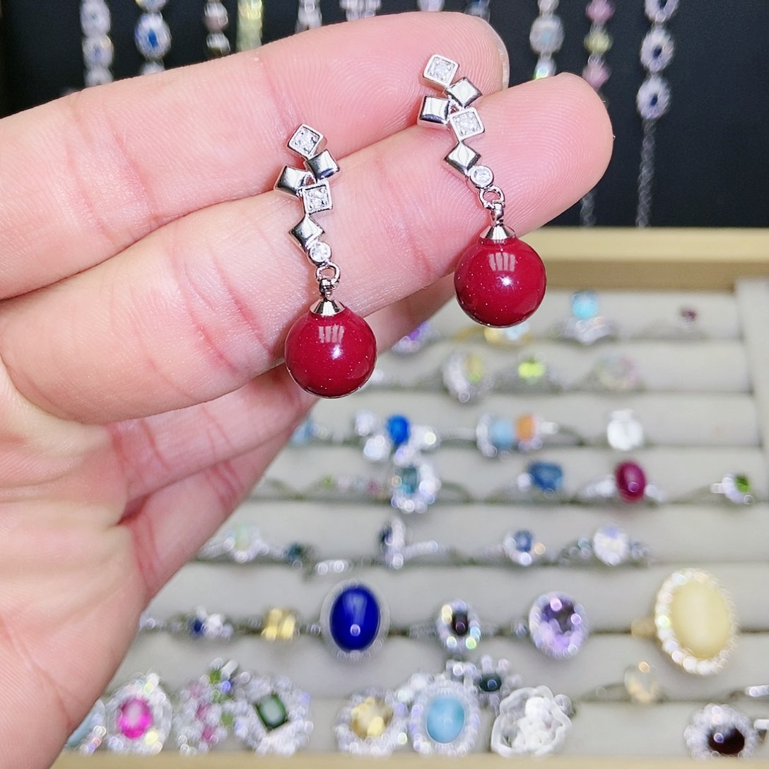 【闪购商品】未镶嵌耳饰水晶