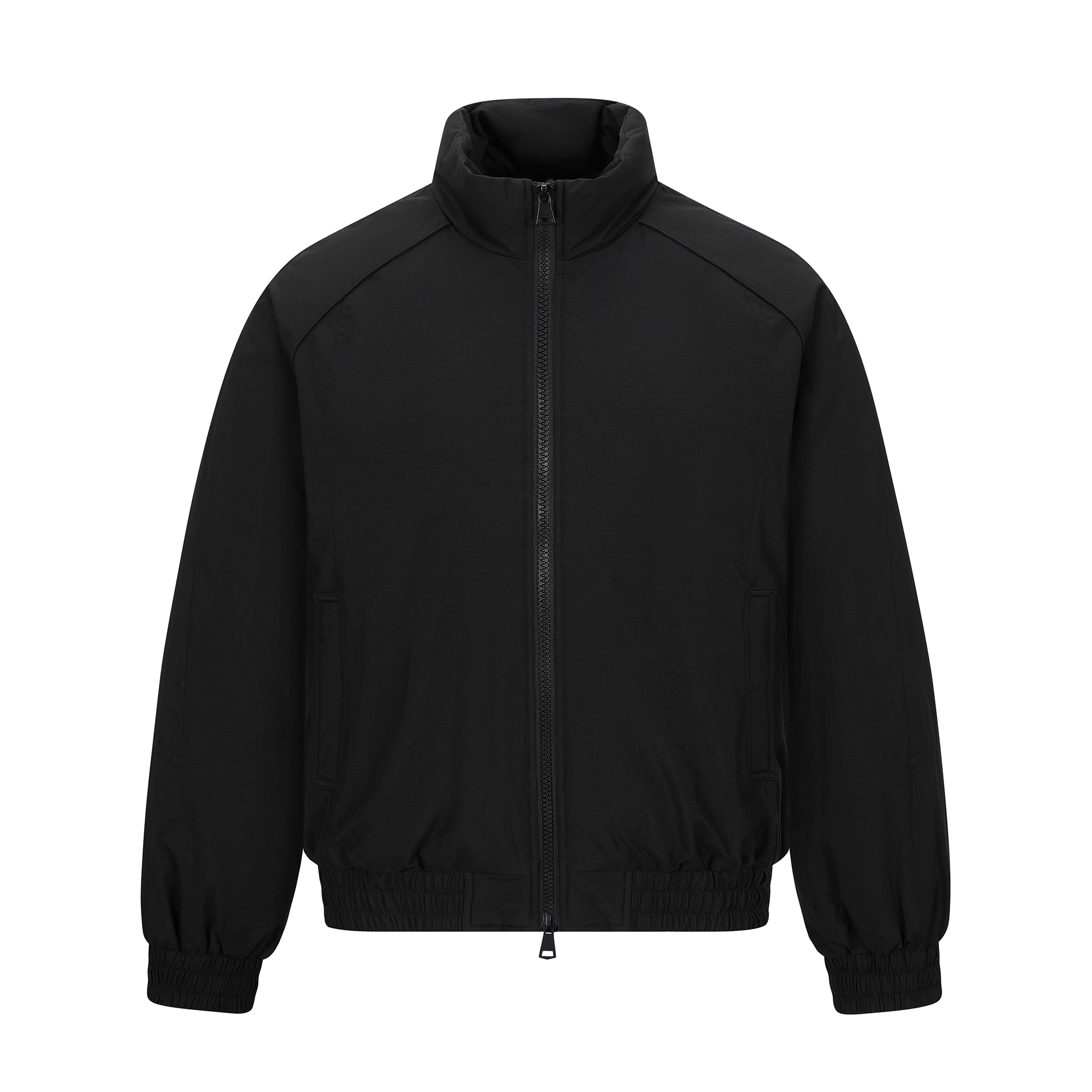 LIGGICC 美式三防工装立领夹克棉服男双拉链棉衣外套冬季宽松棉袄