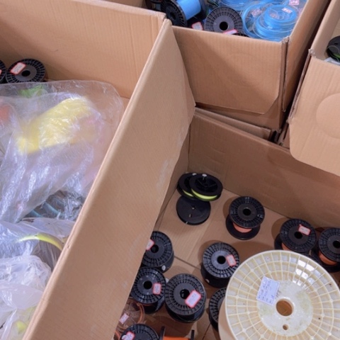 PE12编橙色强耐磨4号500米