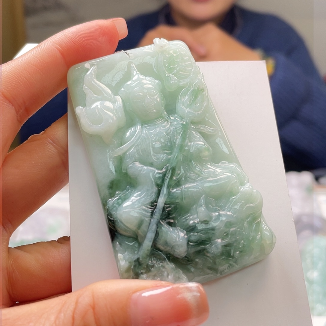 翡翠吊坠(不含链)未镶嵌