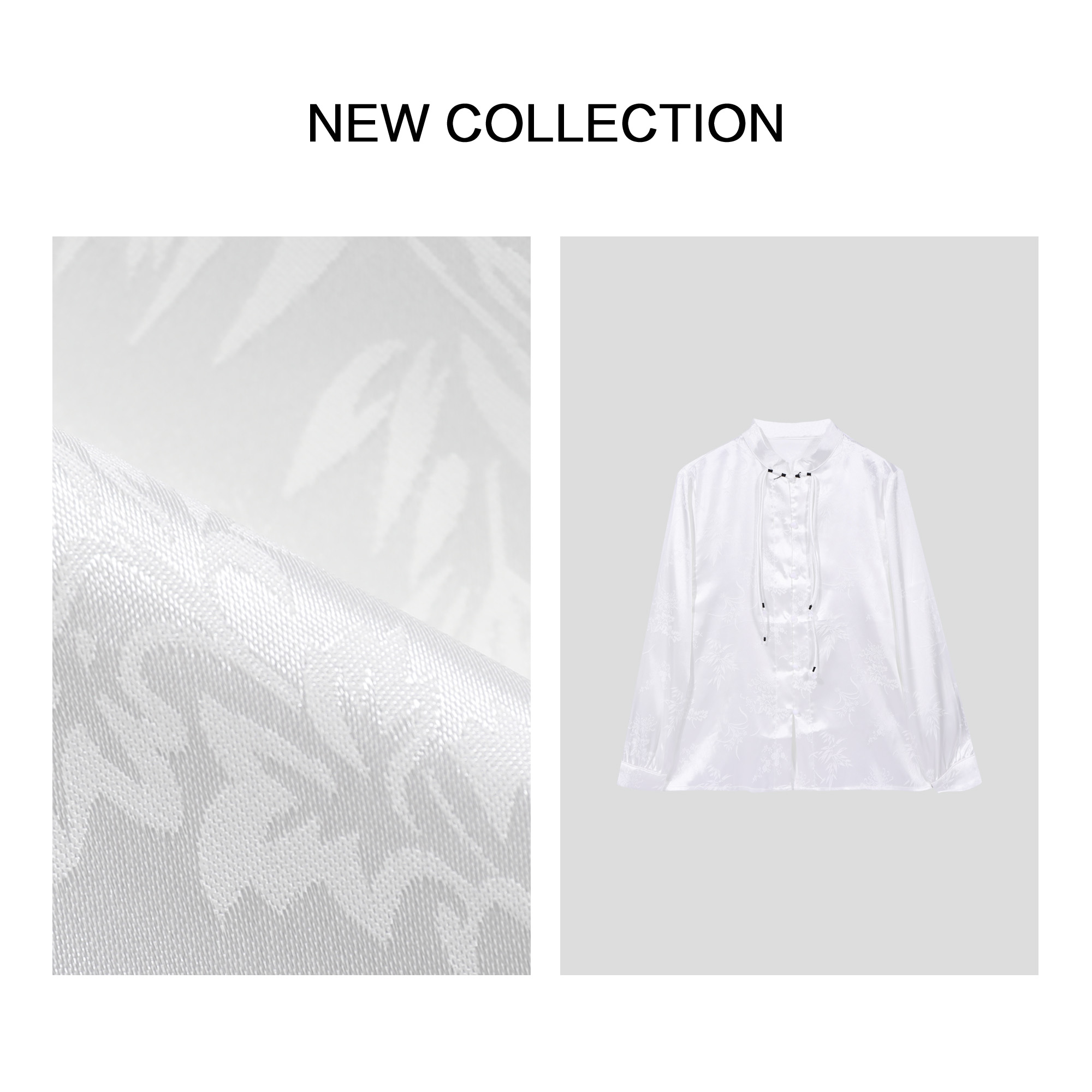 【品牌福利】C5F26016 新款优雅花卉刺绣长袖衬衫女秋季百搭衬衫