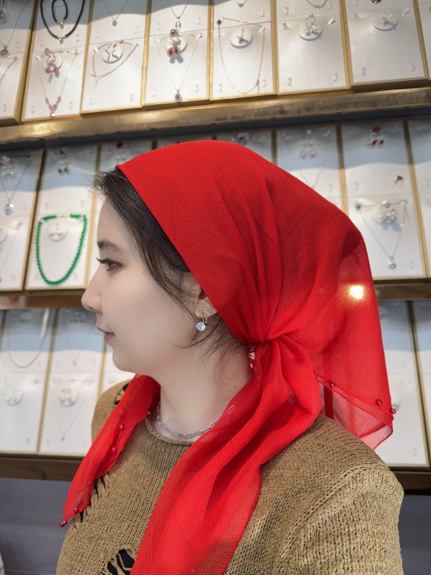 哈萨克斯坦进口头巾