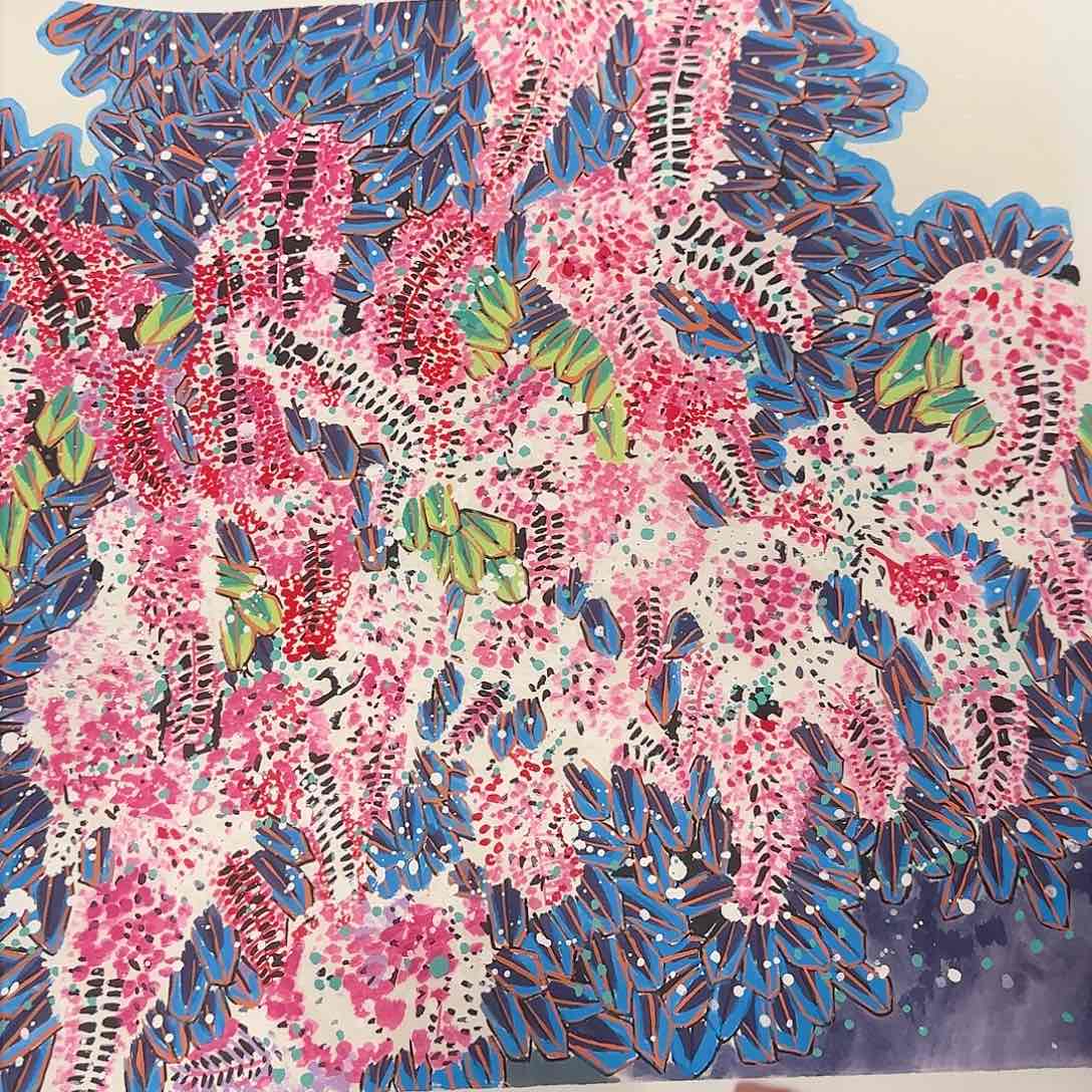 国画艺术家的作品