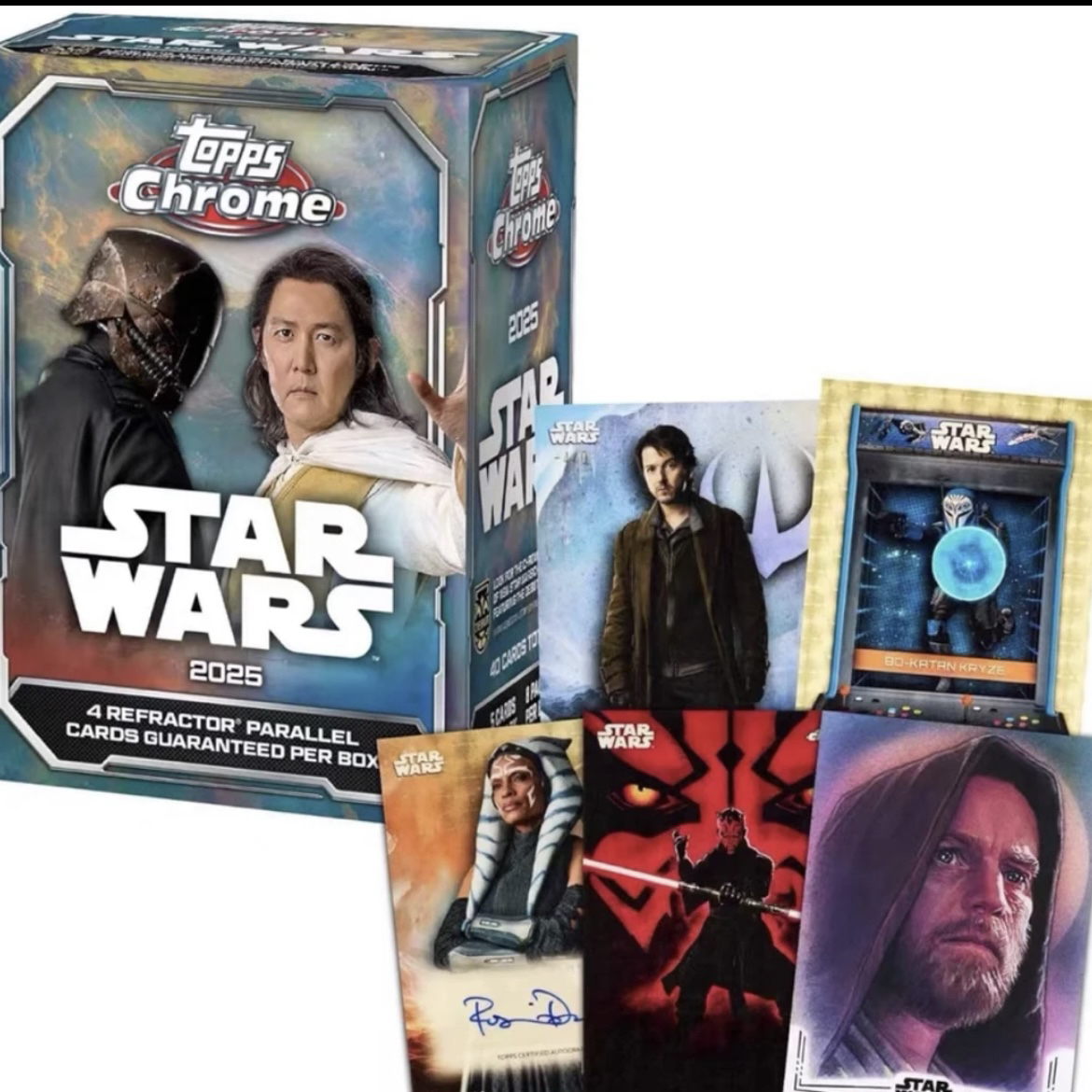 【拆盒】25 Topps Chrome Star Wars Blaster 星球大战 手雷 收藏卡