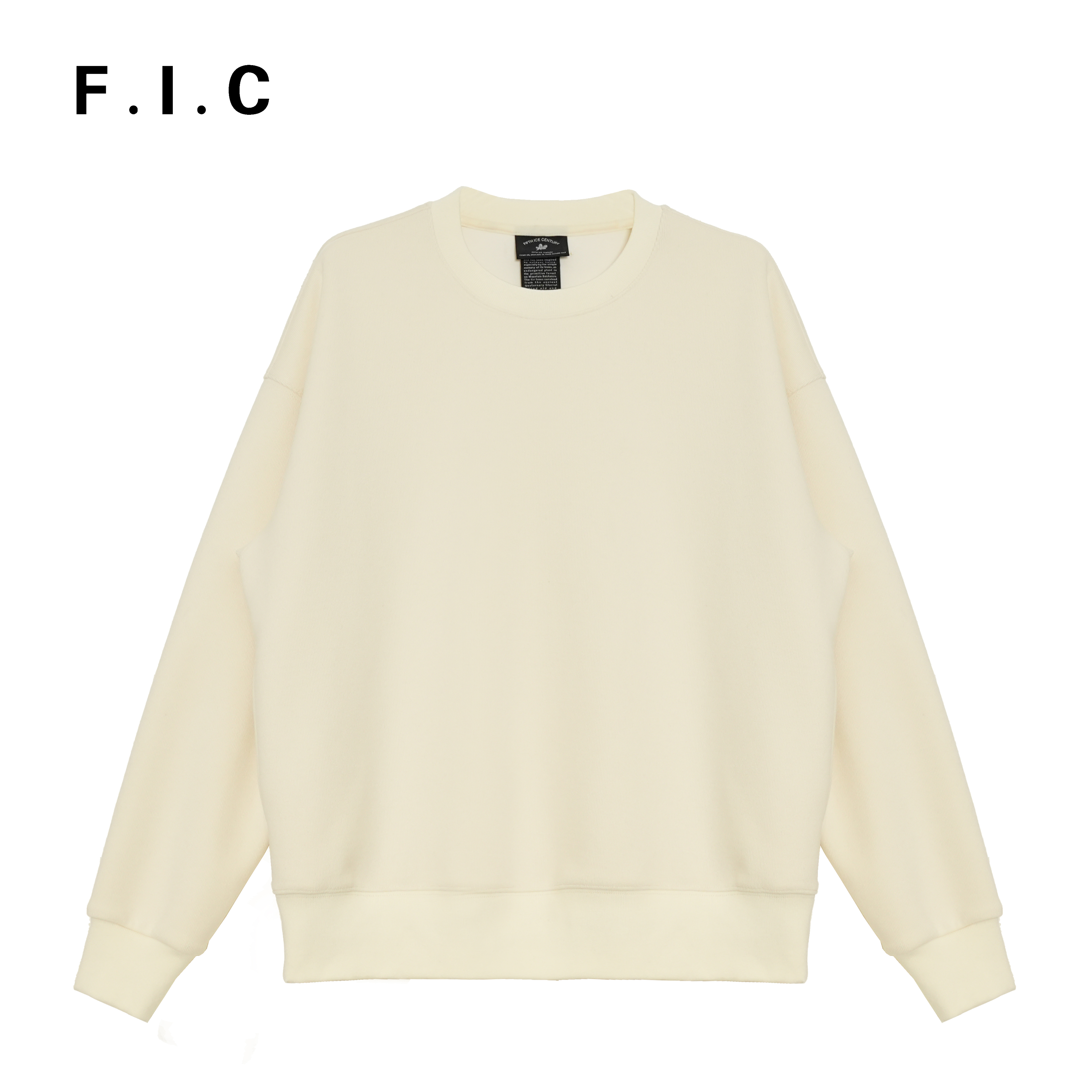 朱先生 F.I.C 运动卫衣男女同款圆领加厚卫衣【卫衣】