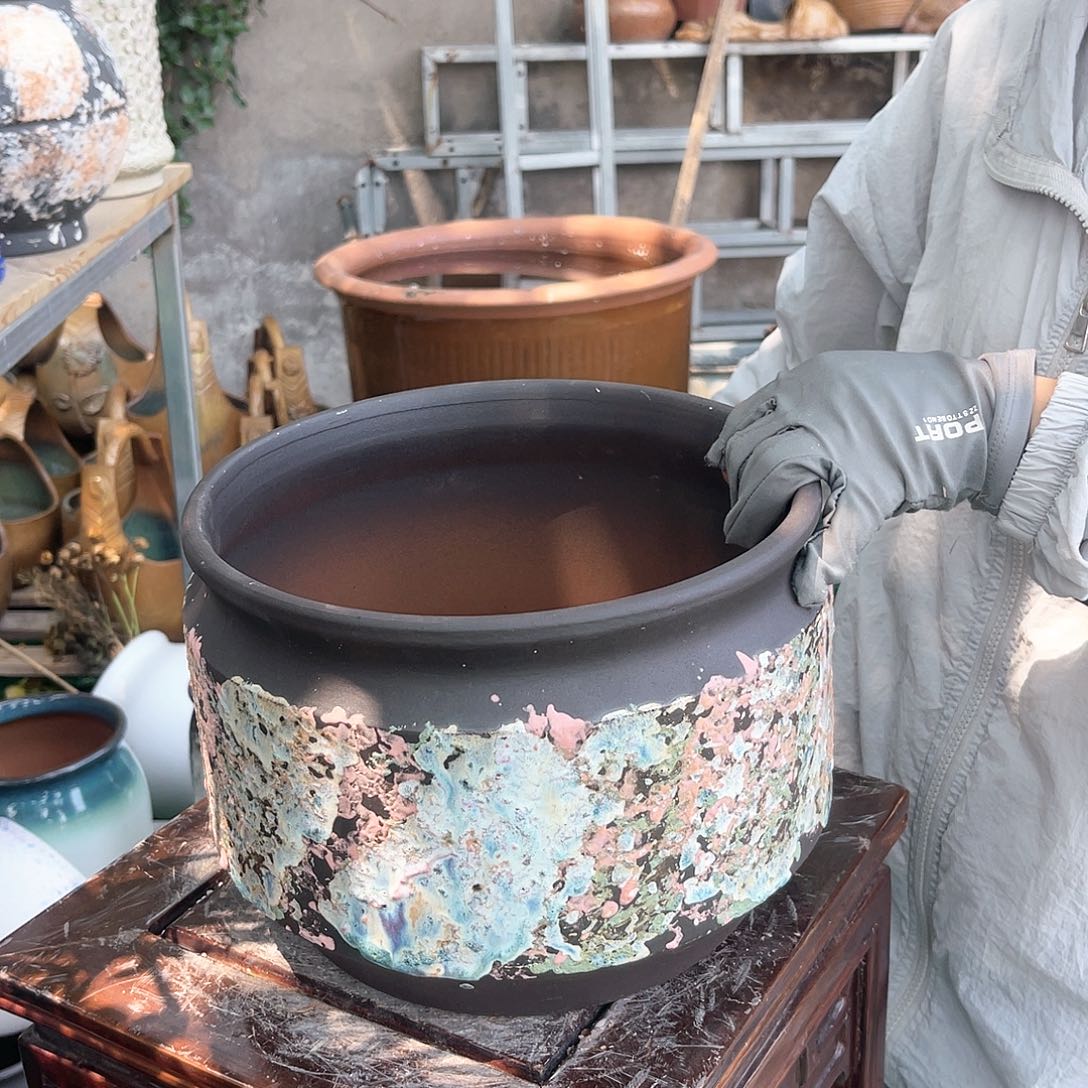 紫砂花盆王嫂花盆直播0530- 福利34 高18口25