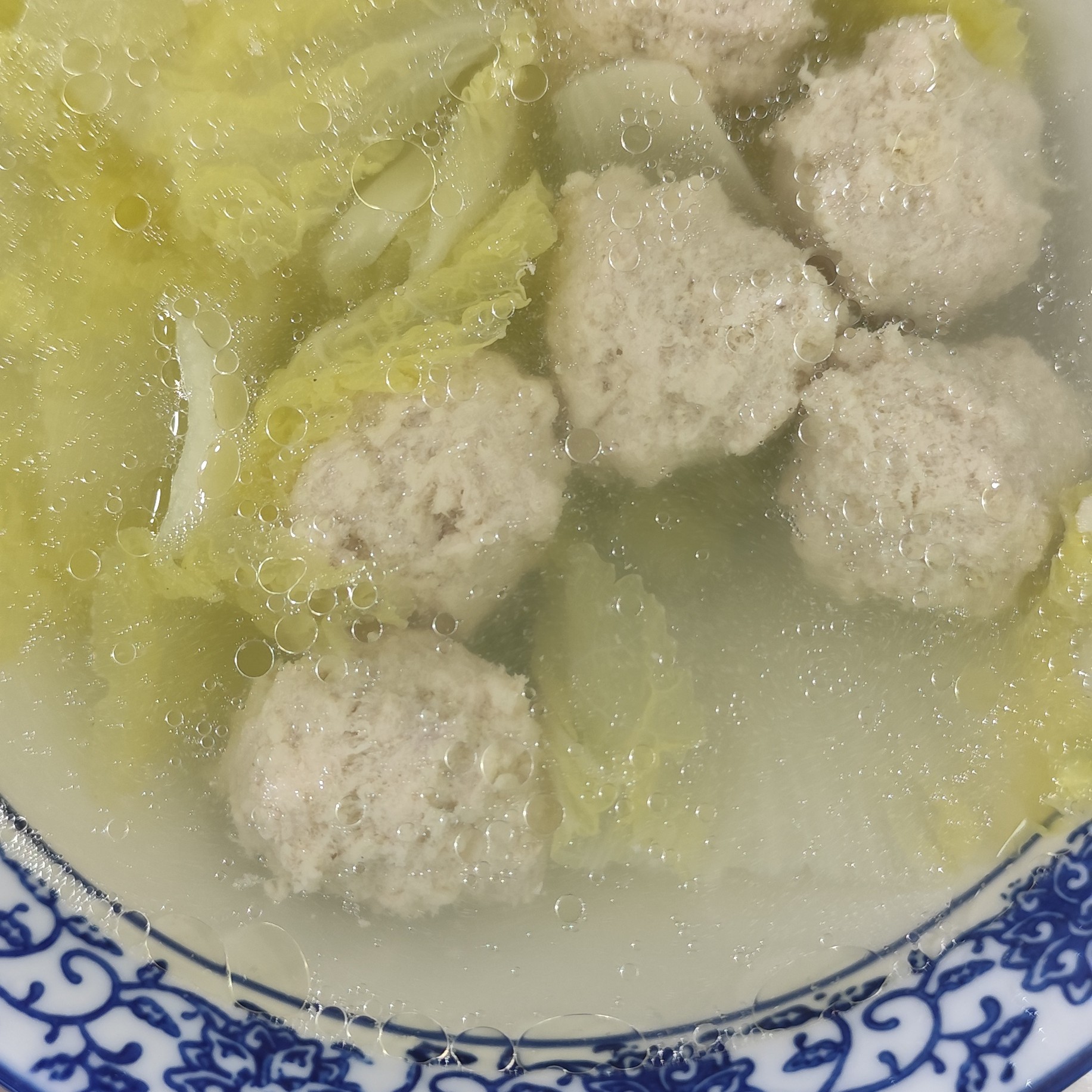 （小碗菜）娃娃菜肉圆汤
