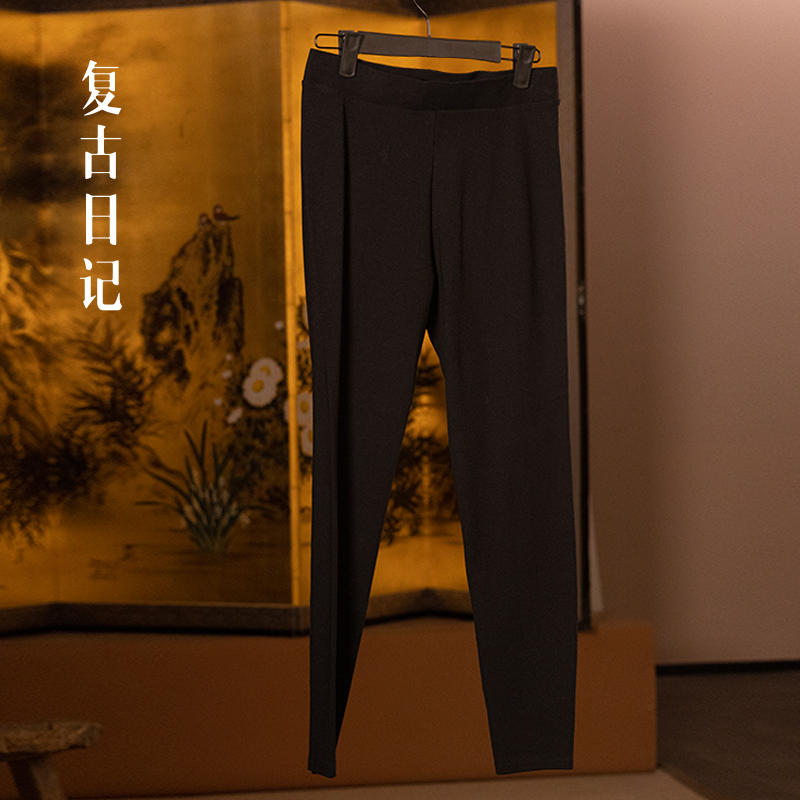 【样衣】复古日记新中式国风女装半身裙裤子