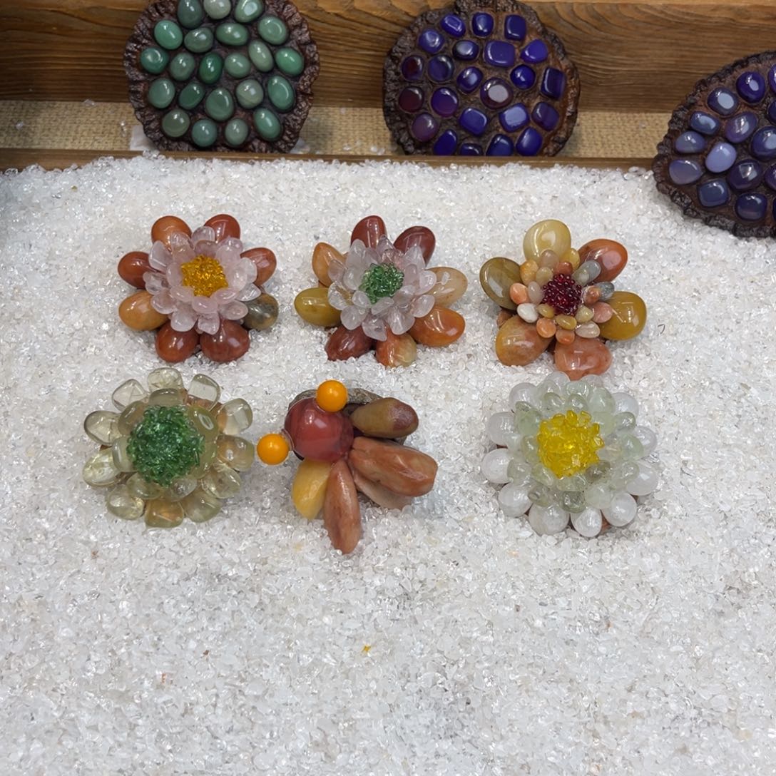 松塔干花摆件永生花