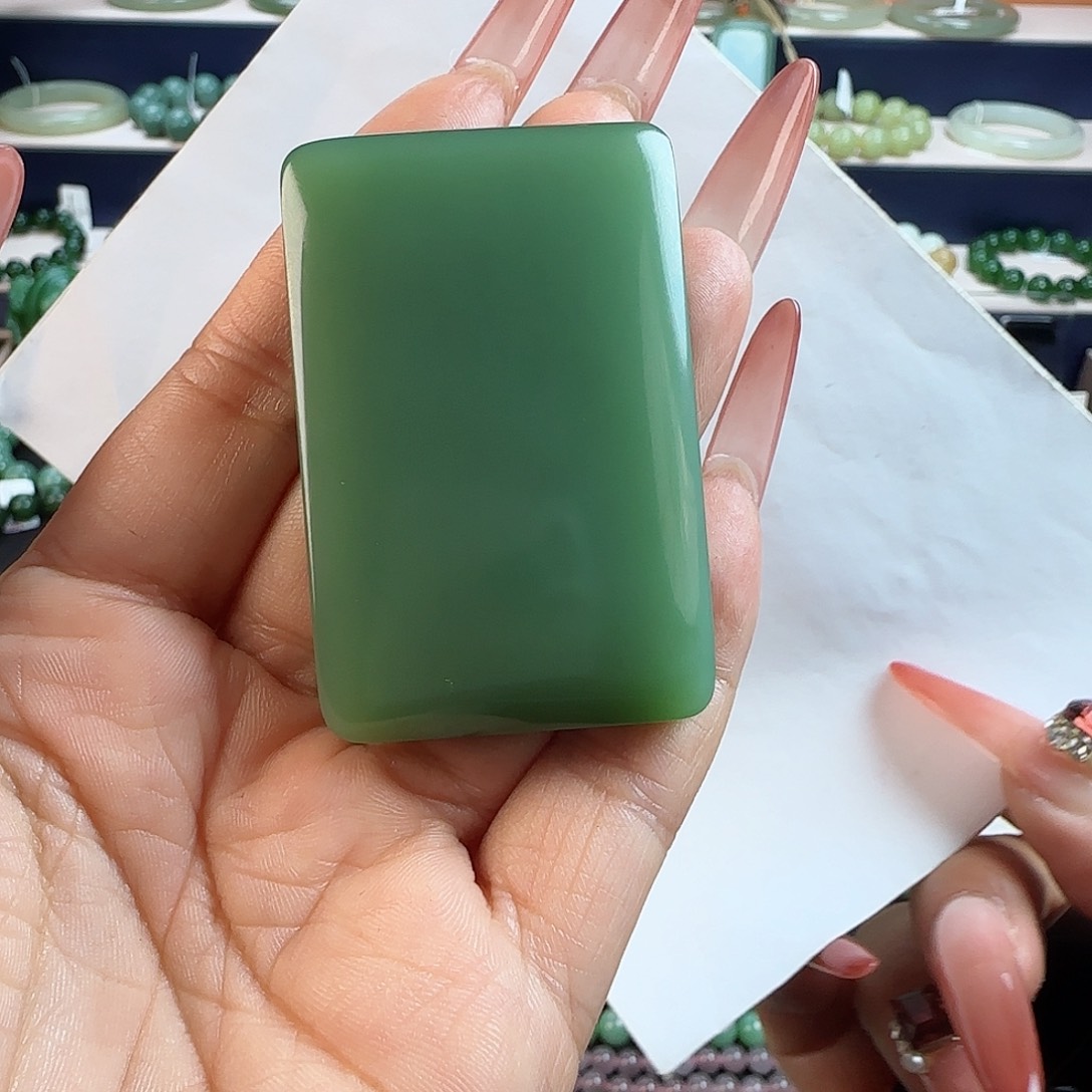 和田玉吊坠(不含链)未镶嵌